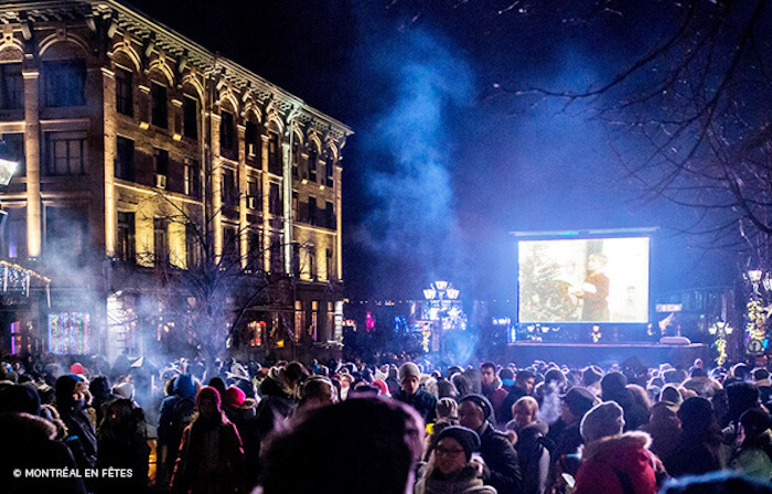 Montréal en Fêtes cinéma de plein air