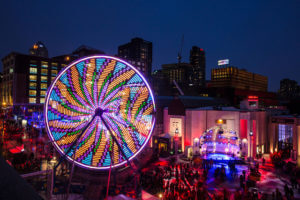 Montreal en lumiere Grande roue Hotel in montreal