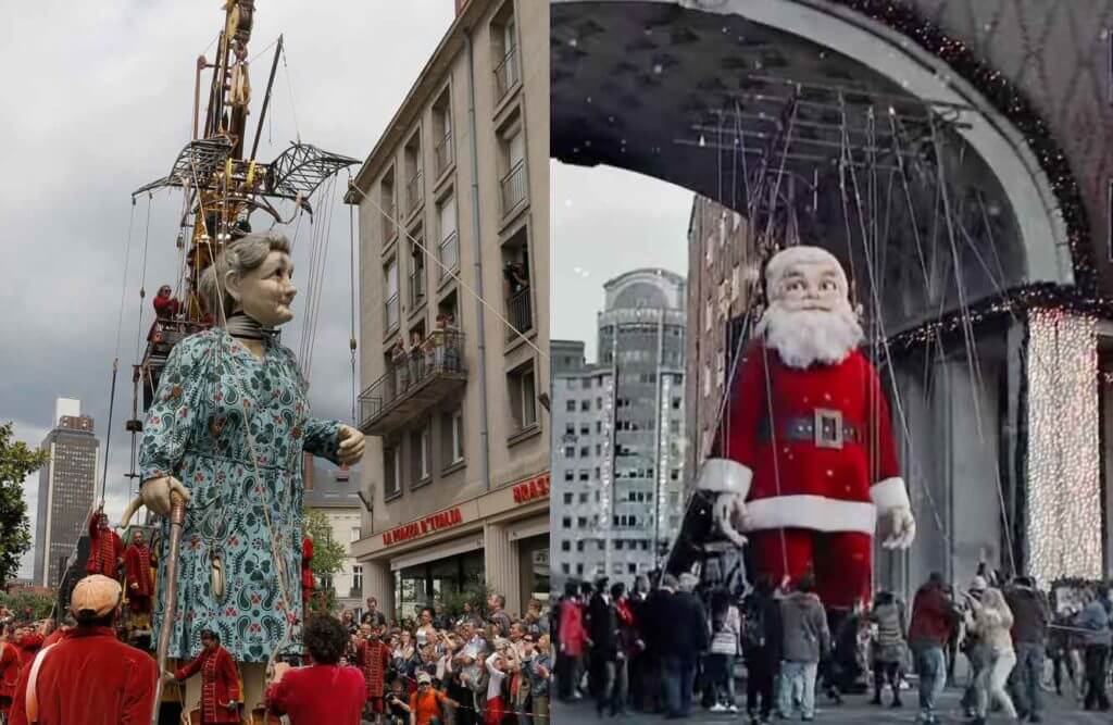 375e anniversaire Montreal Royal de luxe marionnettes géantes